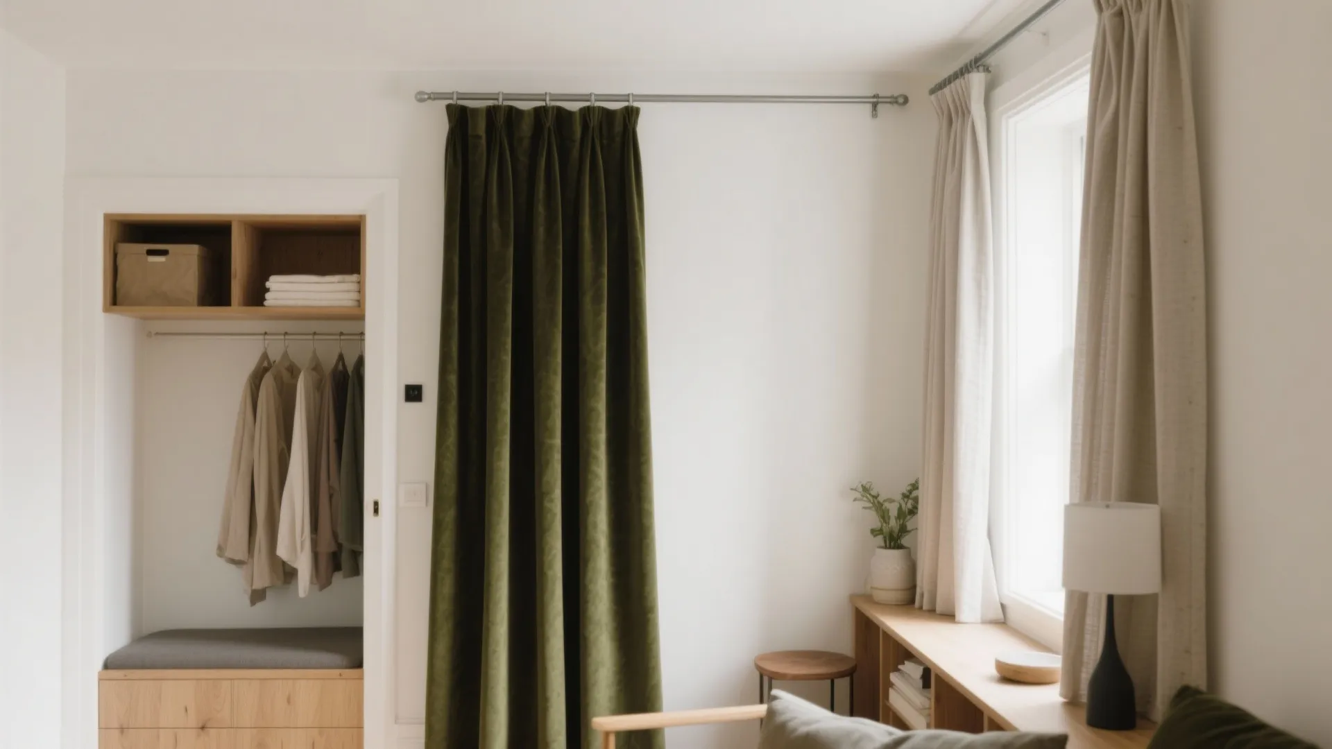 Wall Parda Design: 5 Smart Ideas for Small Spaces: Real-life curtain tricks to dress walls, divide rooms, and bring light—without sacrificing square footage
