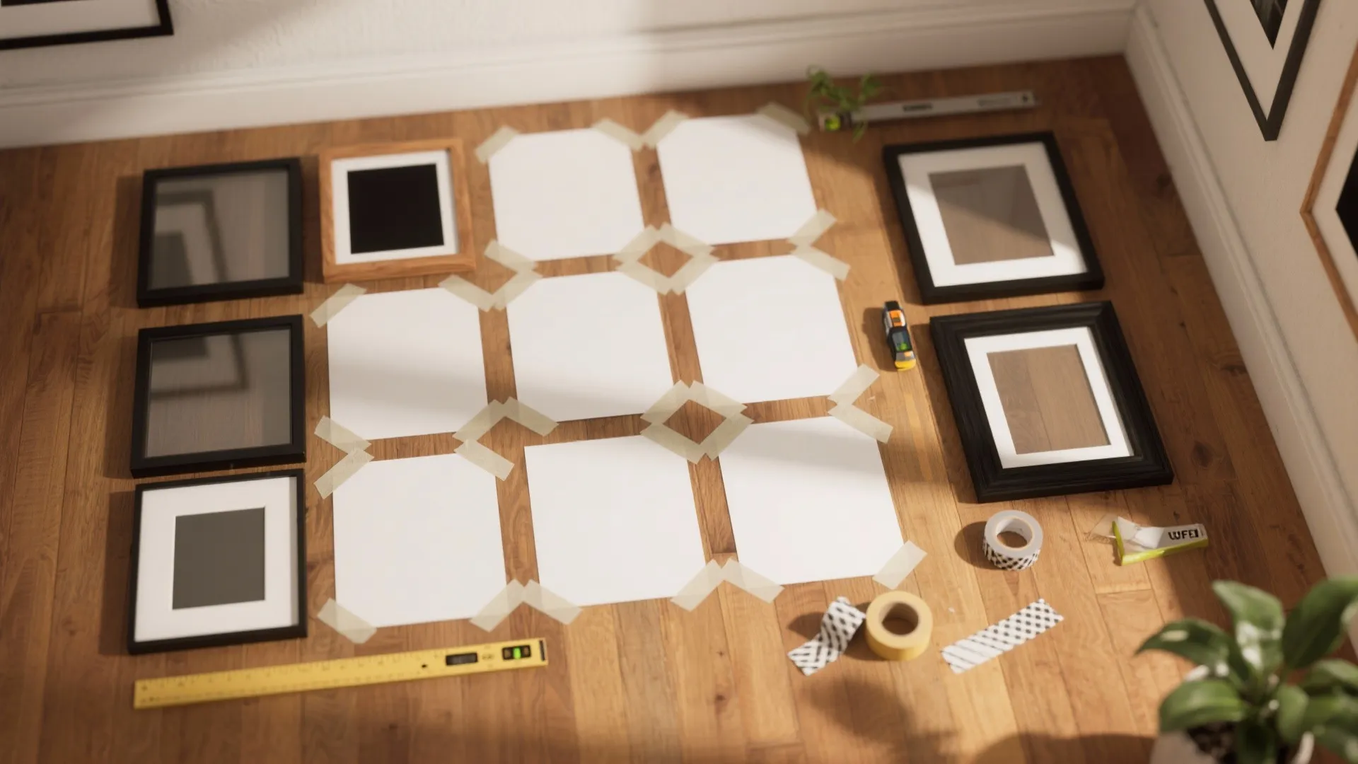 Tip 2: Build a renter-friendly gallery wall