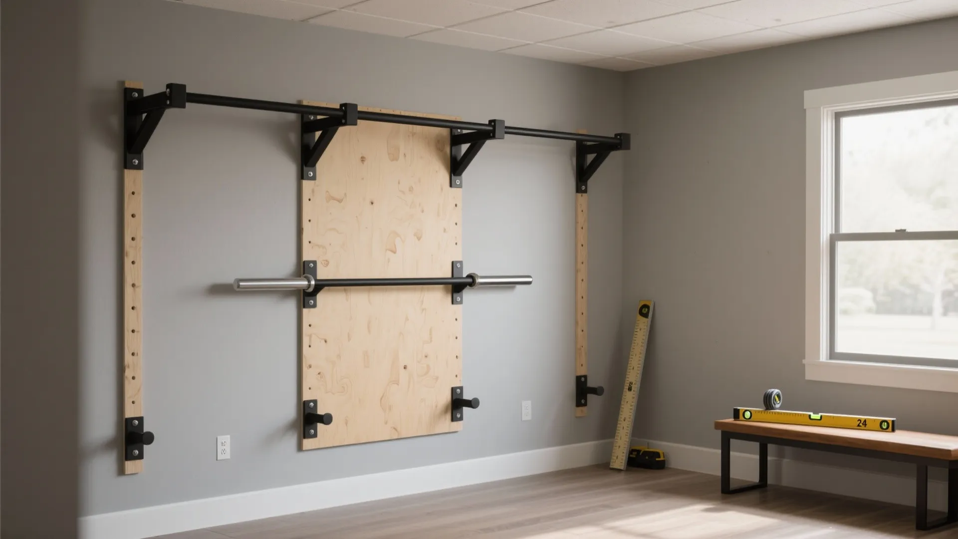 DIY Pull Up Bar Wall Mounted: Sturdy Installation Guide: Fast-Track Guide to Building Your Own Wall-Mounted Pull Up Bar