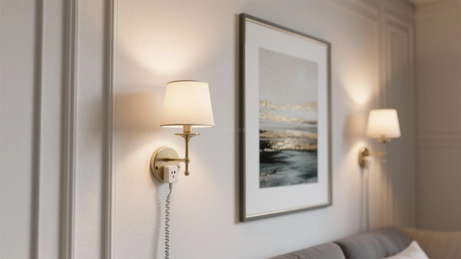 2. Wall-mounted sconces