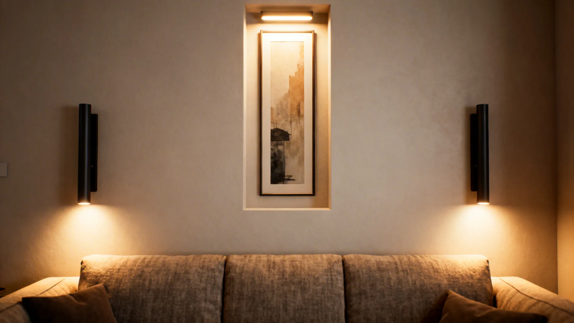 3. Wall Sconces and Picture Lights to Free Up Ceiling