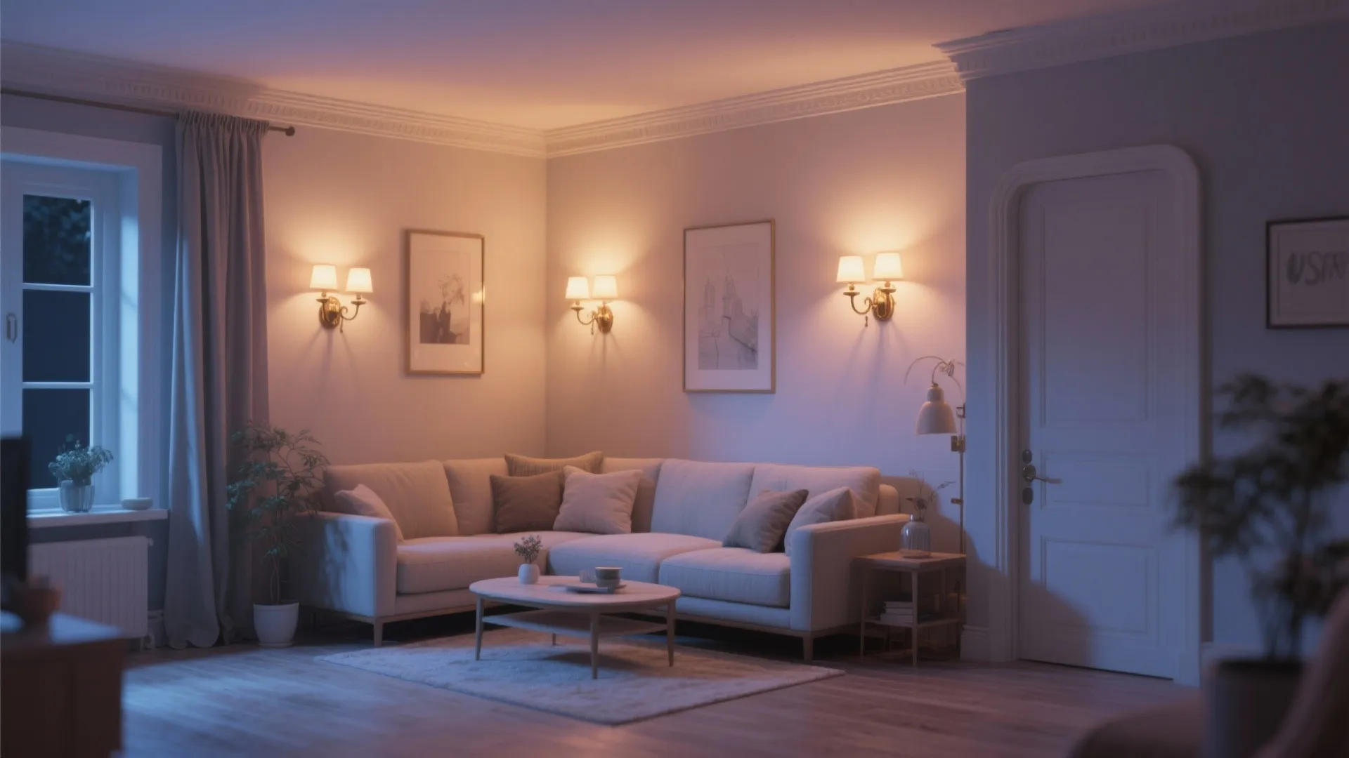 Wall Sconces to Free Up Ceiling Space