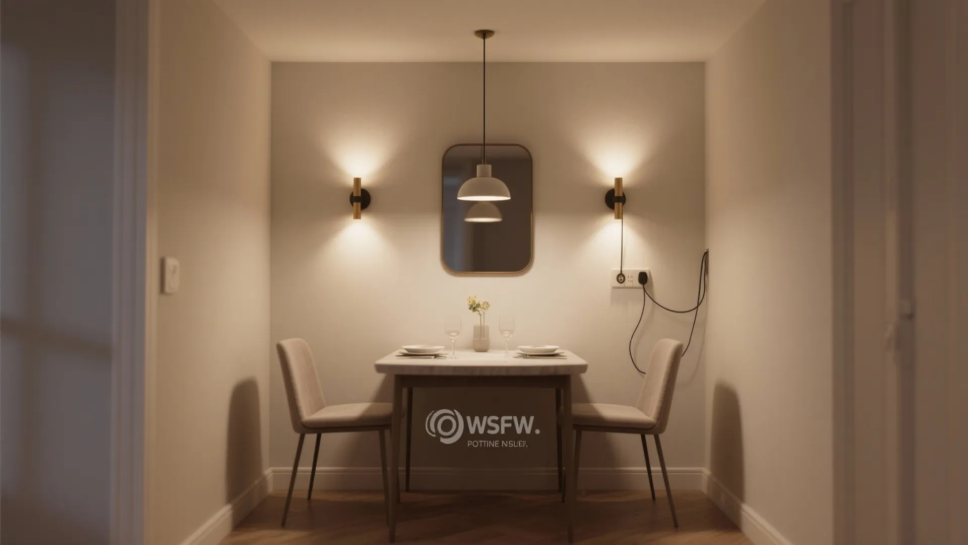 3. Wall Sconces to Open Floor Space