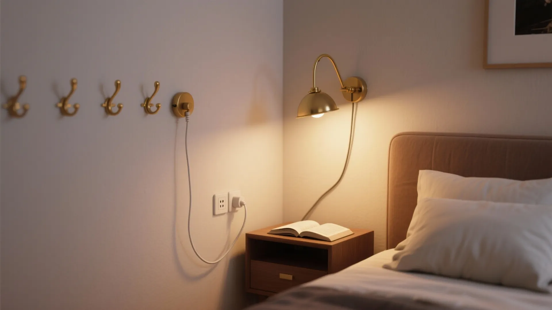 2. Wall sconces and swing-arm lights