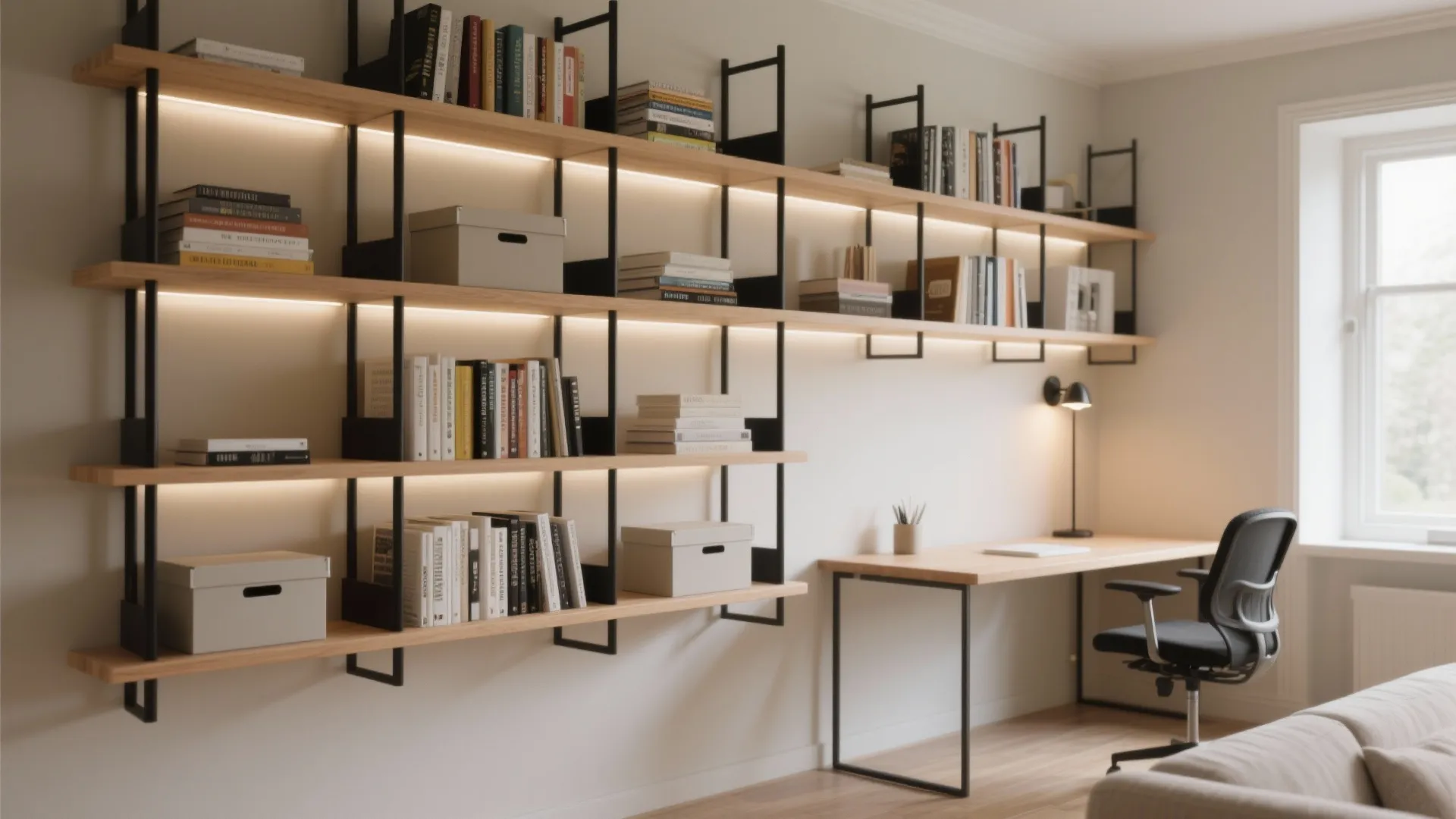 DIY Wall Book Shelf: Easy Small Space Storage Ideas: Fast-Track Guide to Building Your Own Wall Book Shelf in Minutes