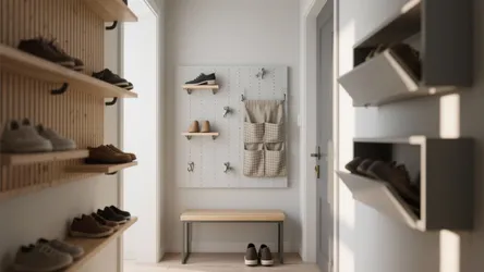 DIY Wall Mounted Shoe Rack — 5 Ideas