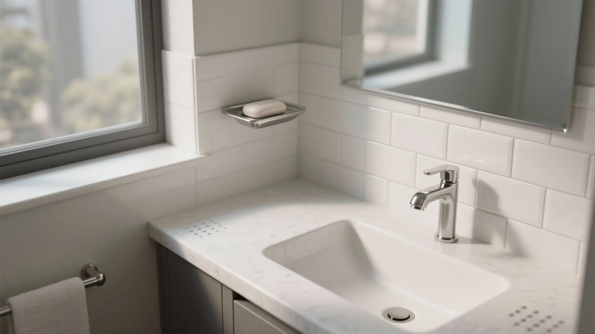 Minimalist Wall-Mounted Soap Dish