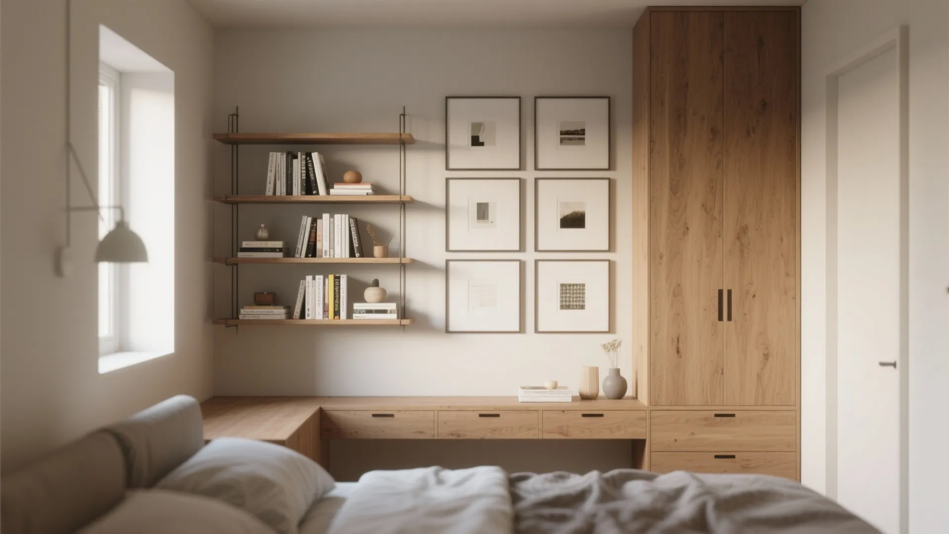 4. Wall Storage & Vertical Art