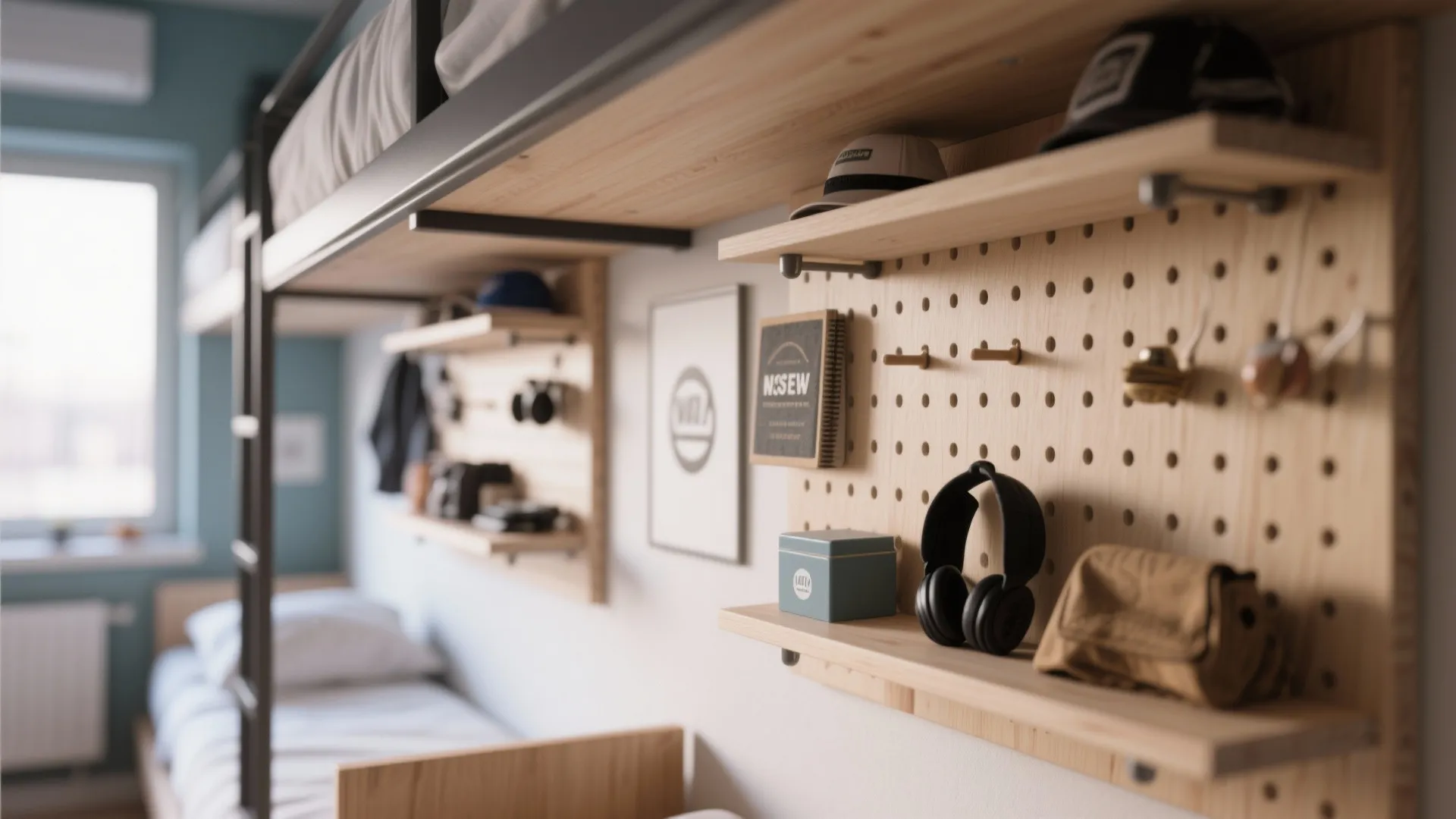 Idea 3: Wall-mounted Storage