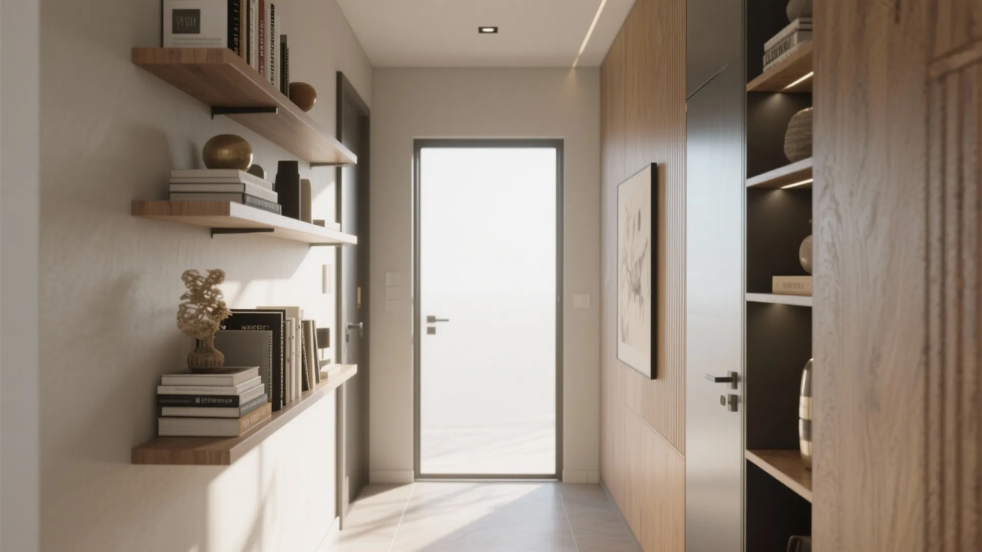 3. Wall-Mounted Storage Shelves