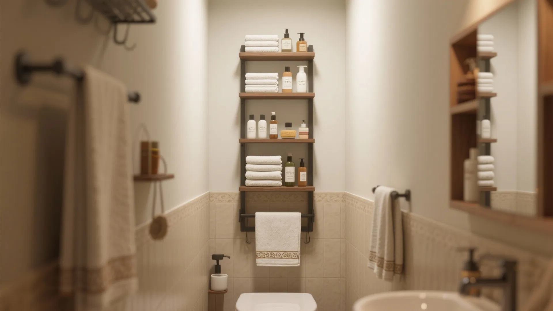 Wall-mounted storage racks