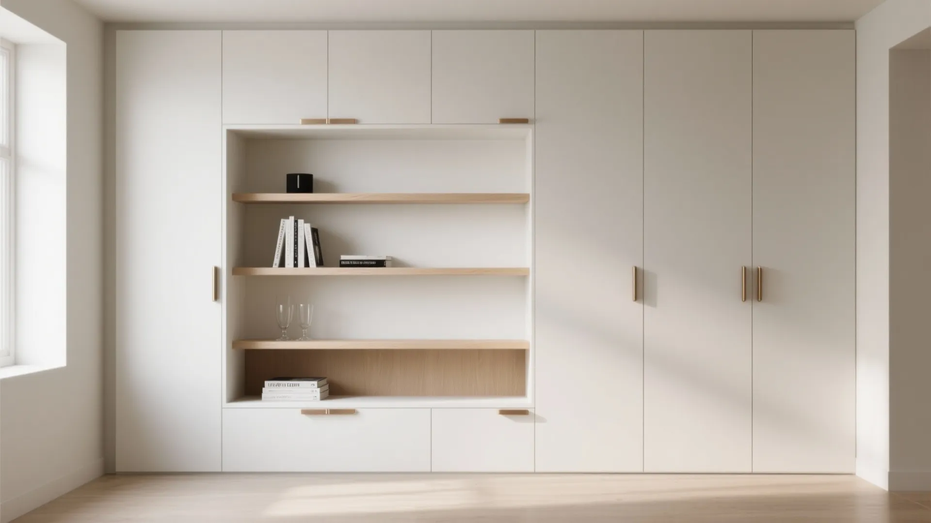 Minimalist Wall Storage That Doubles as Decor