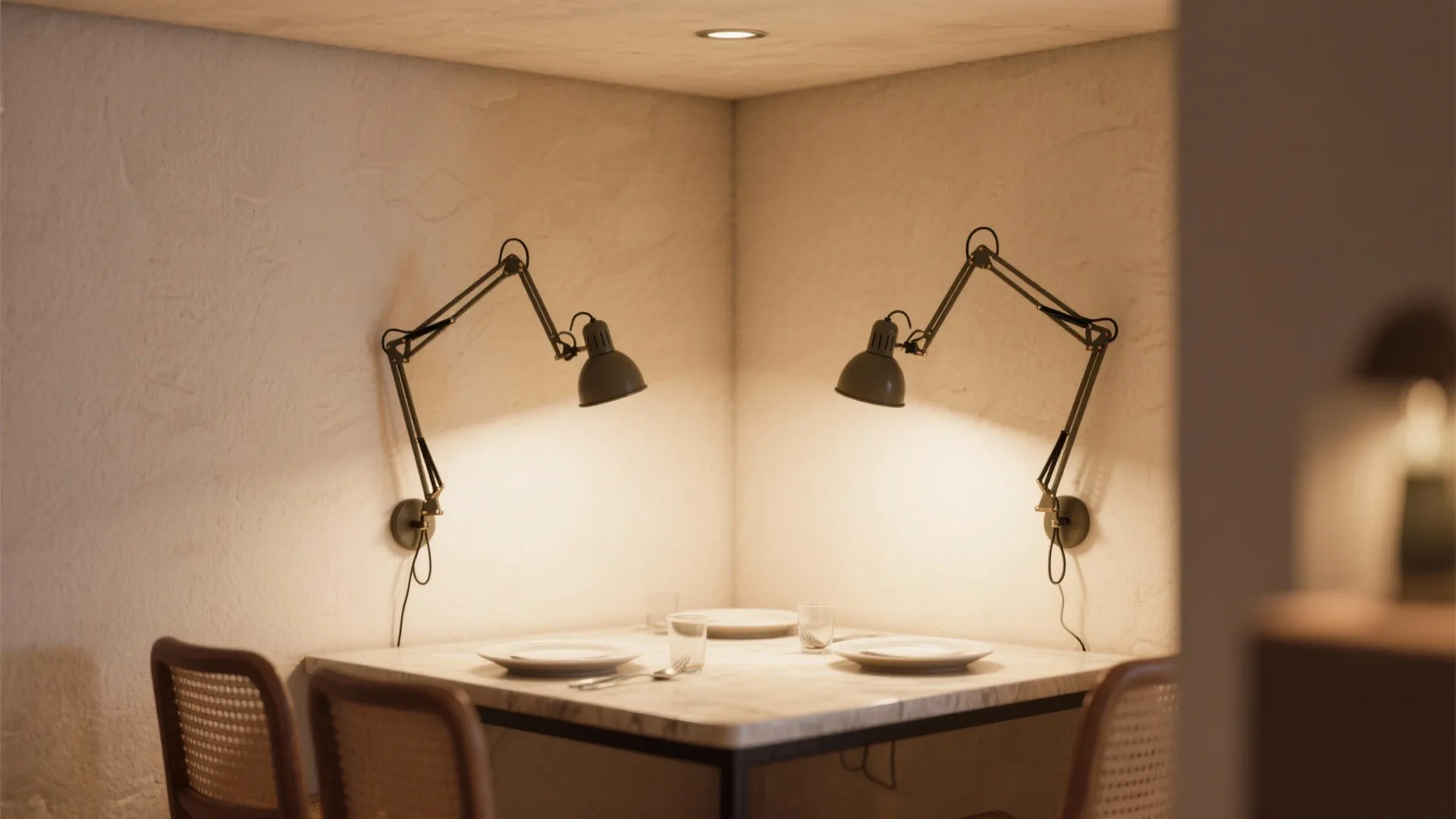 Tip 5: Wall Mounted Swing Lamps