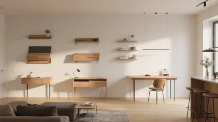 5 Smart Wall Table Design Ideas for Small Spaces