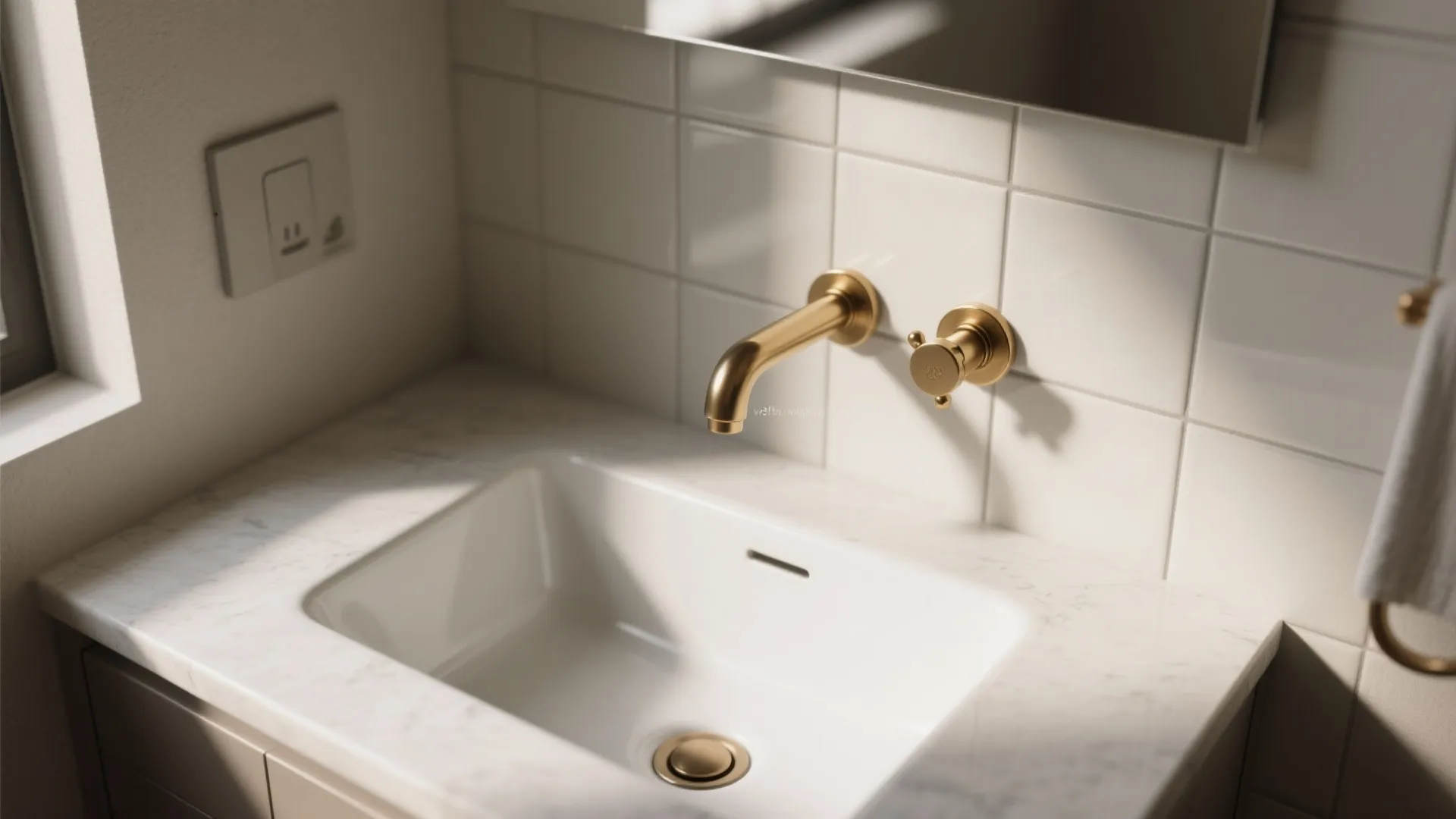 2) Go wall-mounted to free the counter (plan the guts)