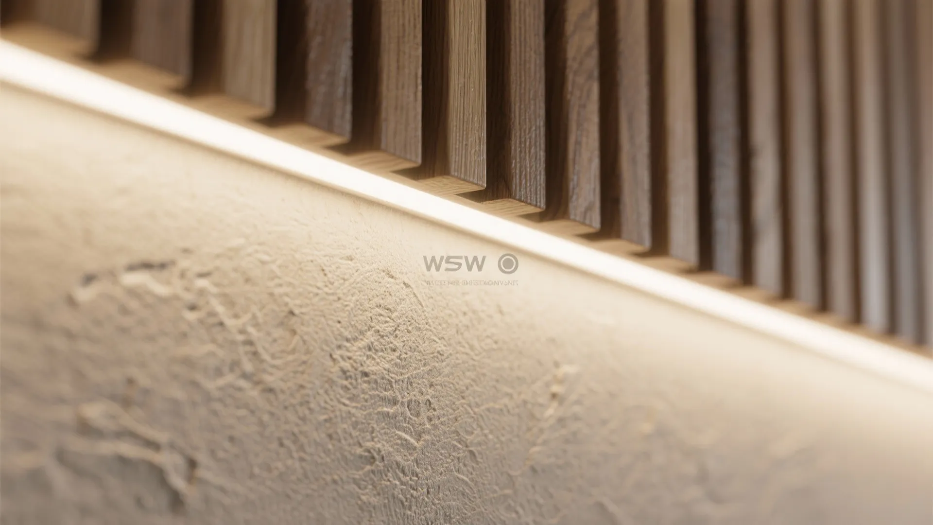 Minimal wall grazing for texture