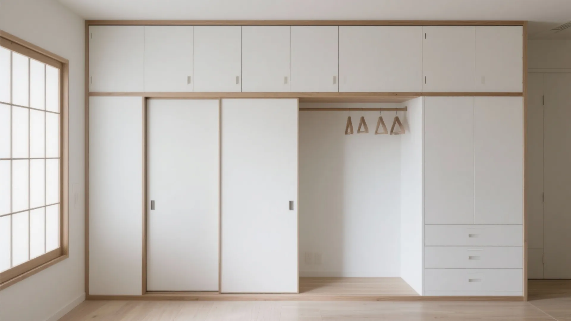 Tips 3: 収納は“壁厚”と“上部”を使う（収納技巧で床を解放）