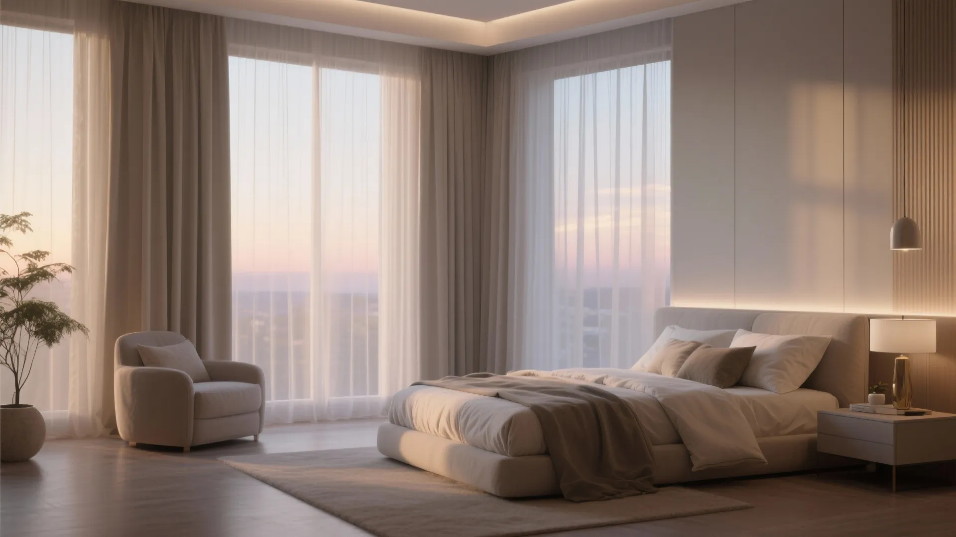 6. Wall-to-wall Curtains