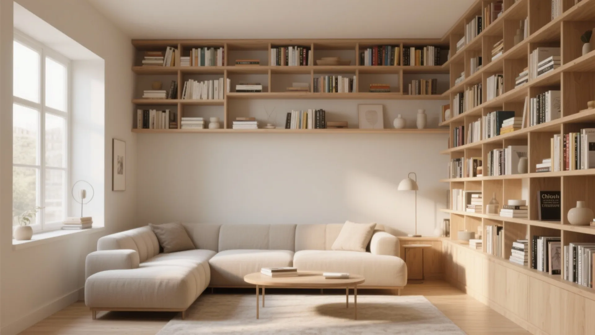 Wall-to-Wall Shelving