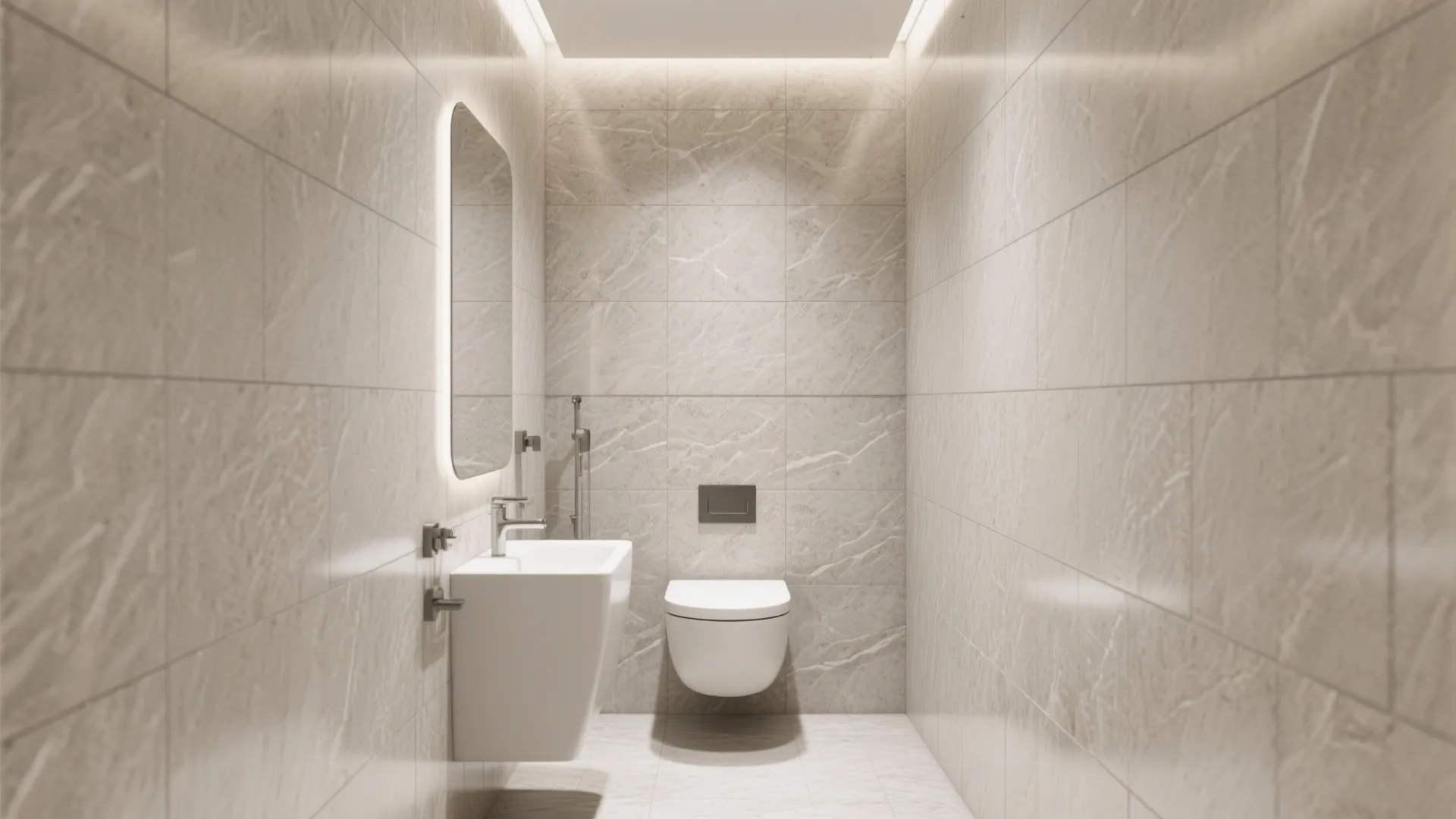 7. Wall-to-Wall Tile Continuity