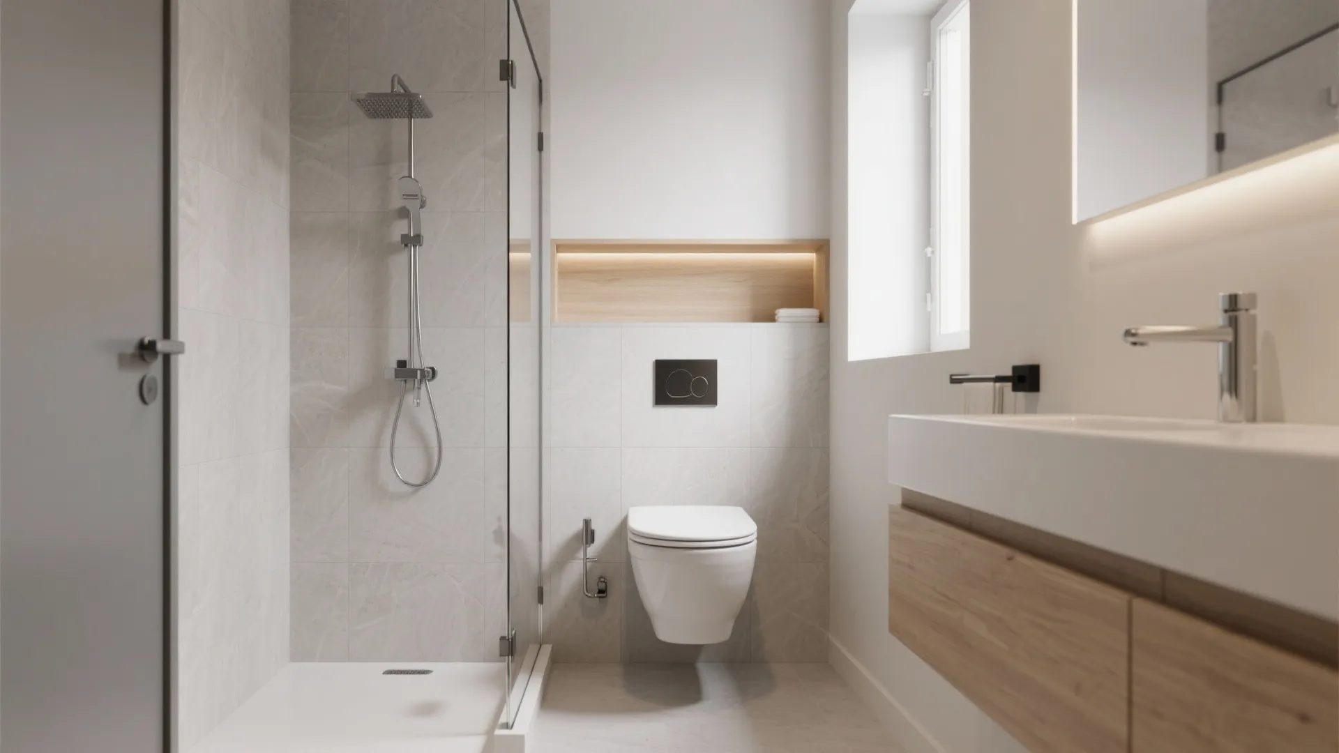 Wall Commode Design: 5 Smart Ideas for Small Bathrooms