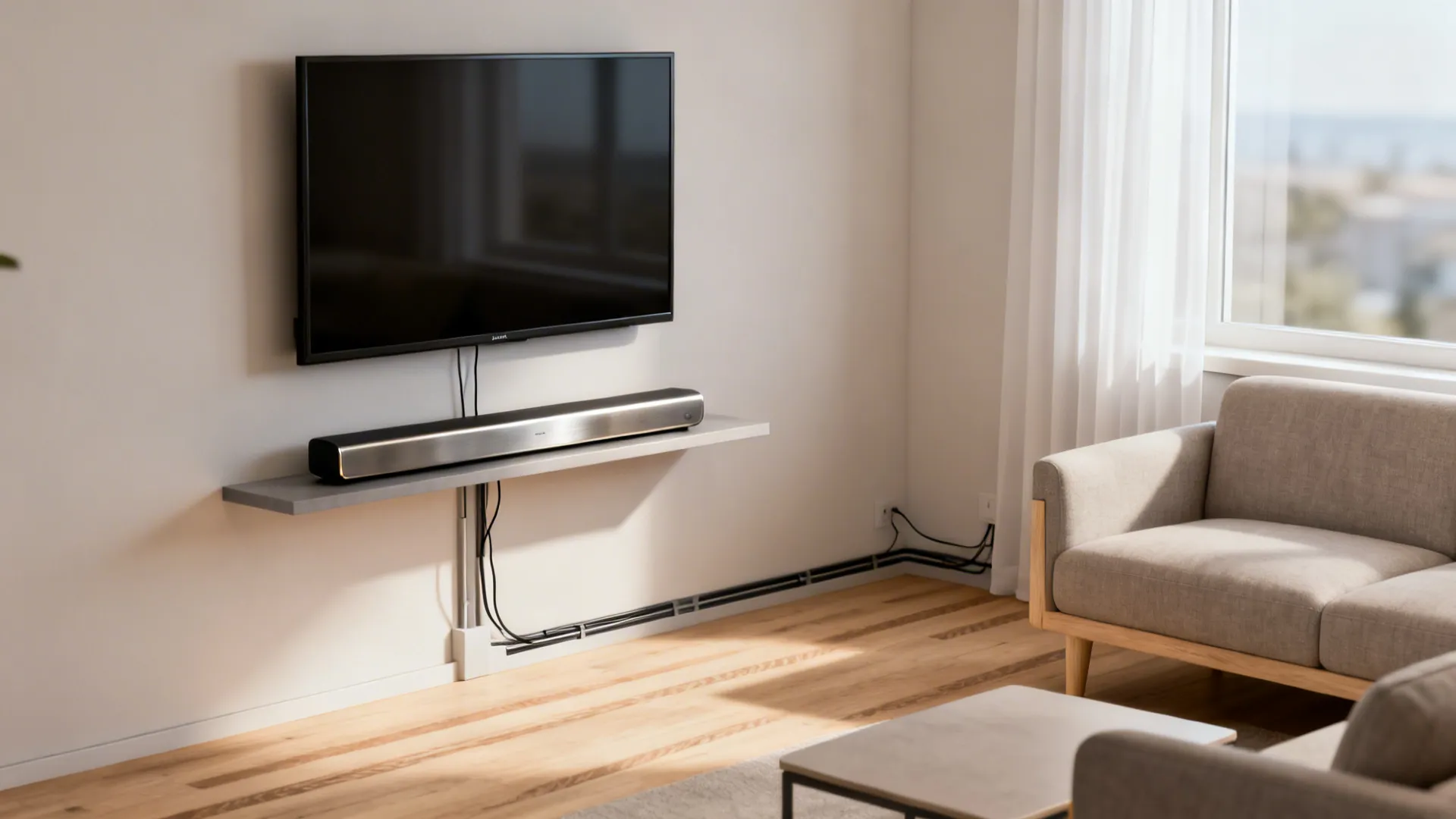 5 Wall-Mounted TV & Soundbar Ideas
