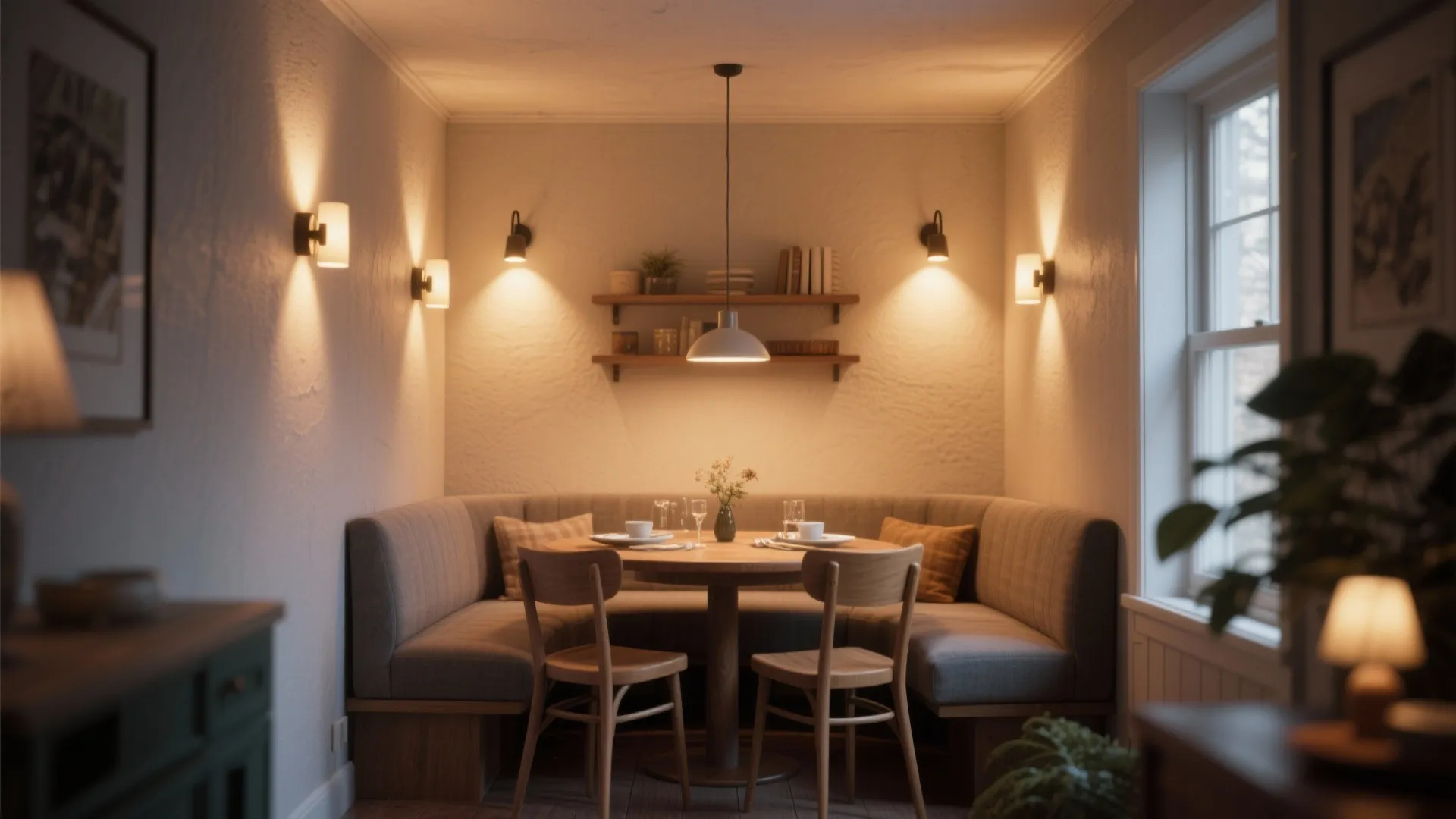 5. Wall-mounted fixtures and uplighting