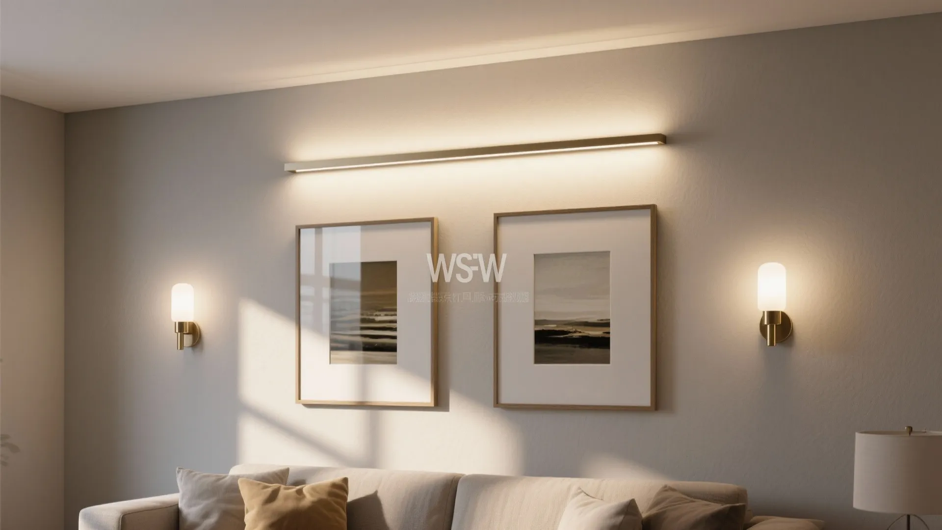Wall washing and picture lights that flatter artwork and paint