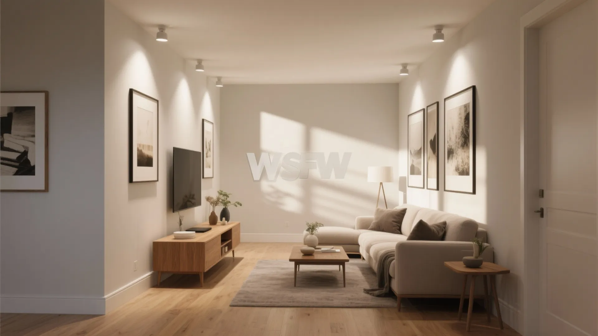 Wall Washing to Expand the Room