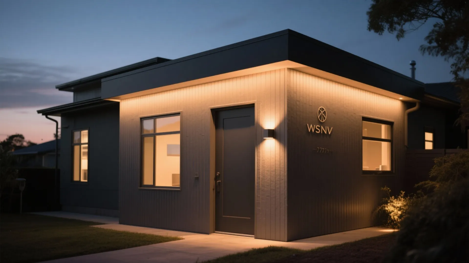 Wall-Washing Lights and Layered Accents