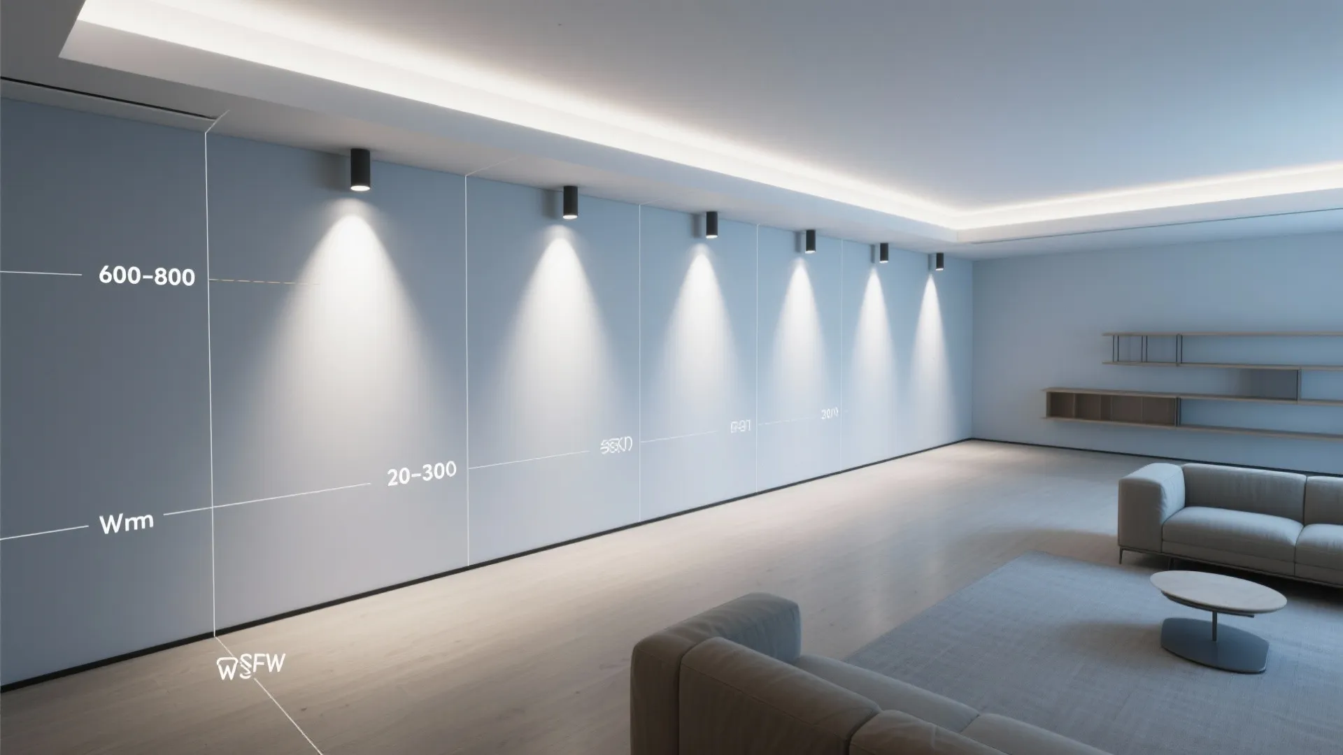 Wall Washing to Expand the Room