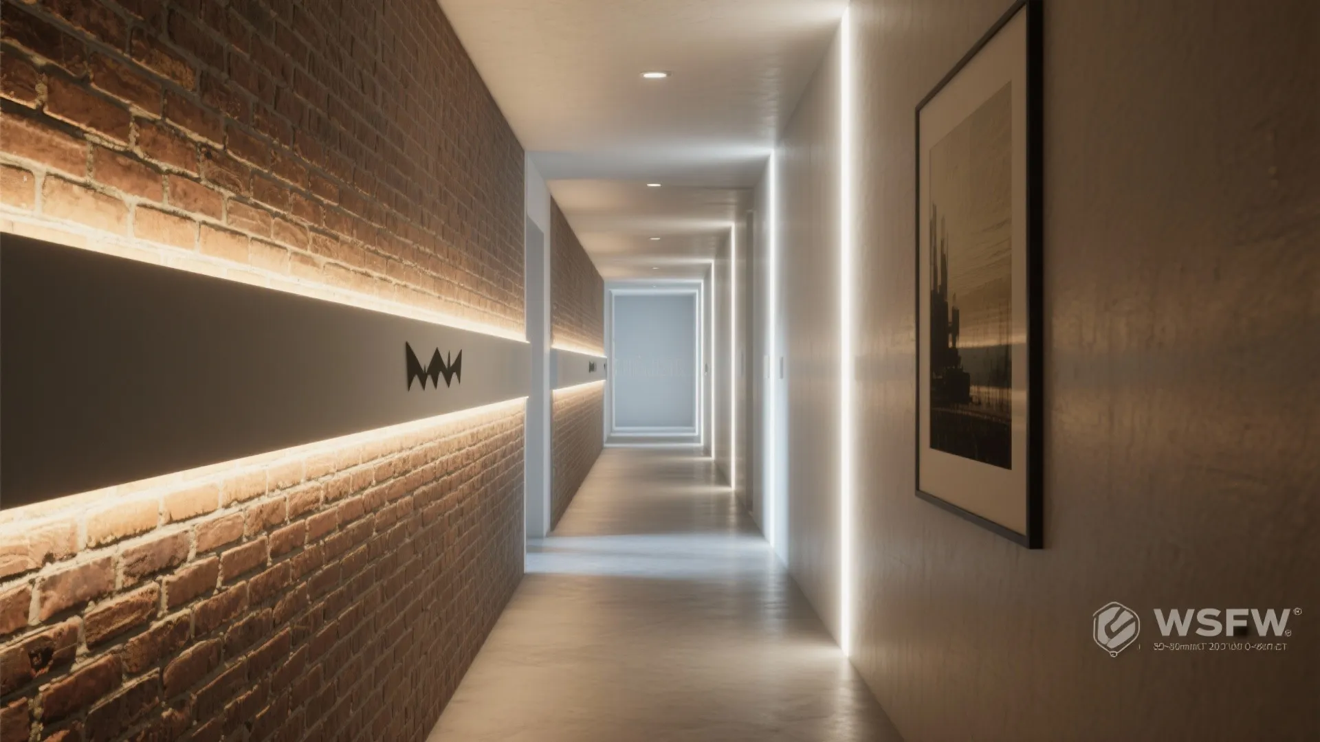 Wall-Washer Panels to Lift Art and Texture