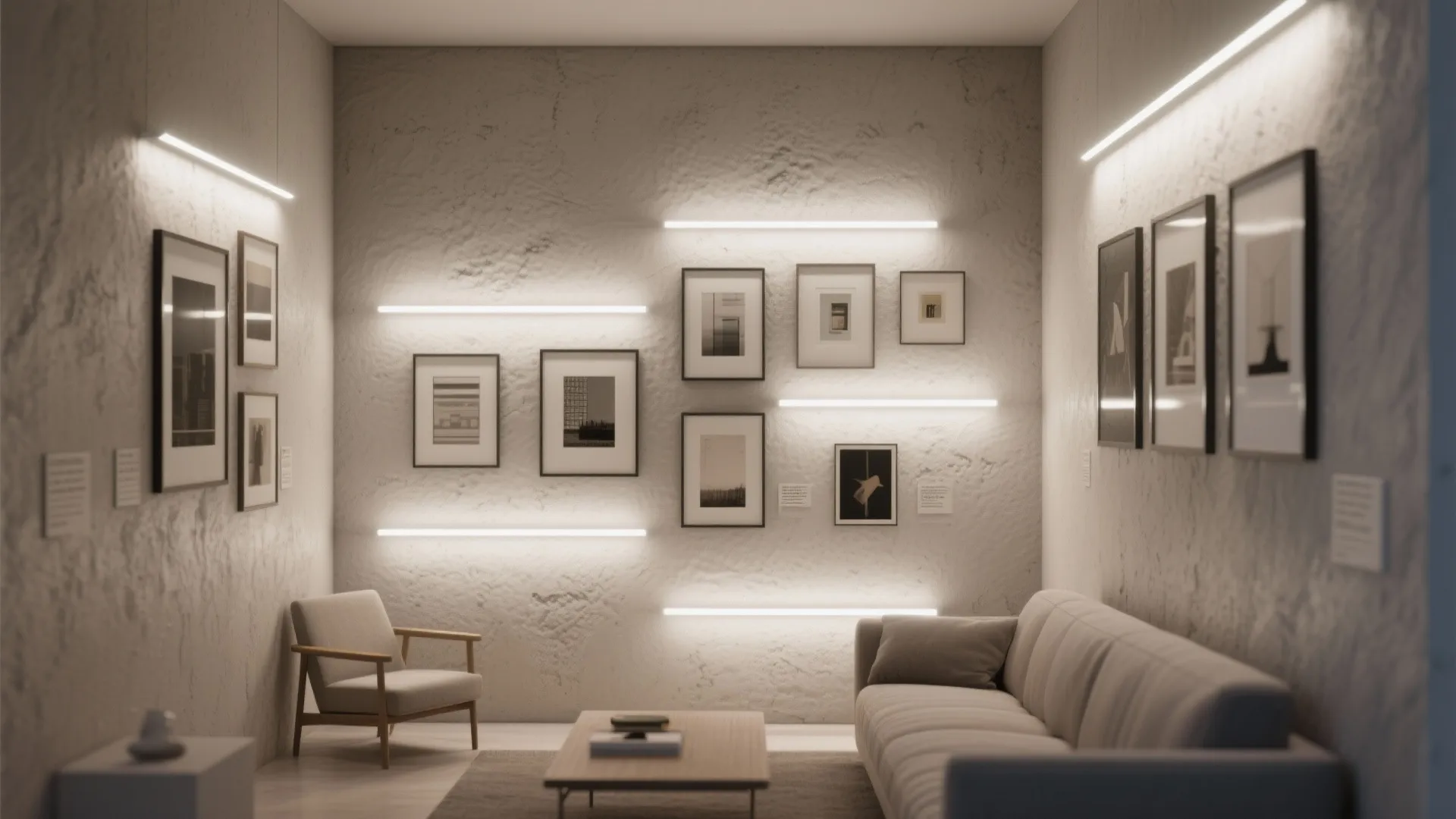 3. Wall Washer Lights to Create Soft Drama