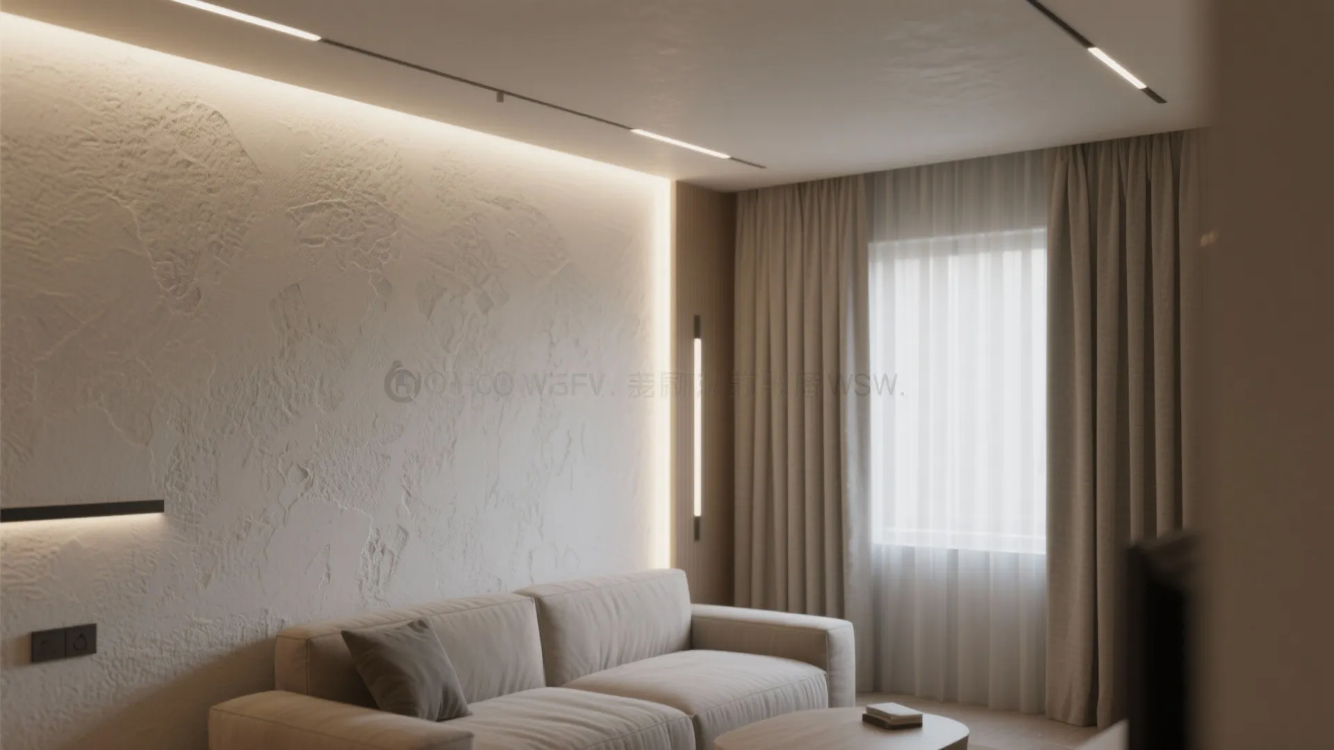 Wall washers to heighten ceilings