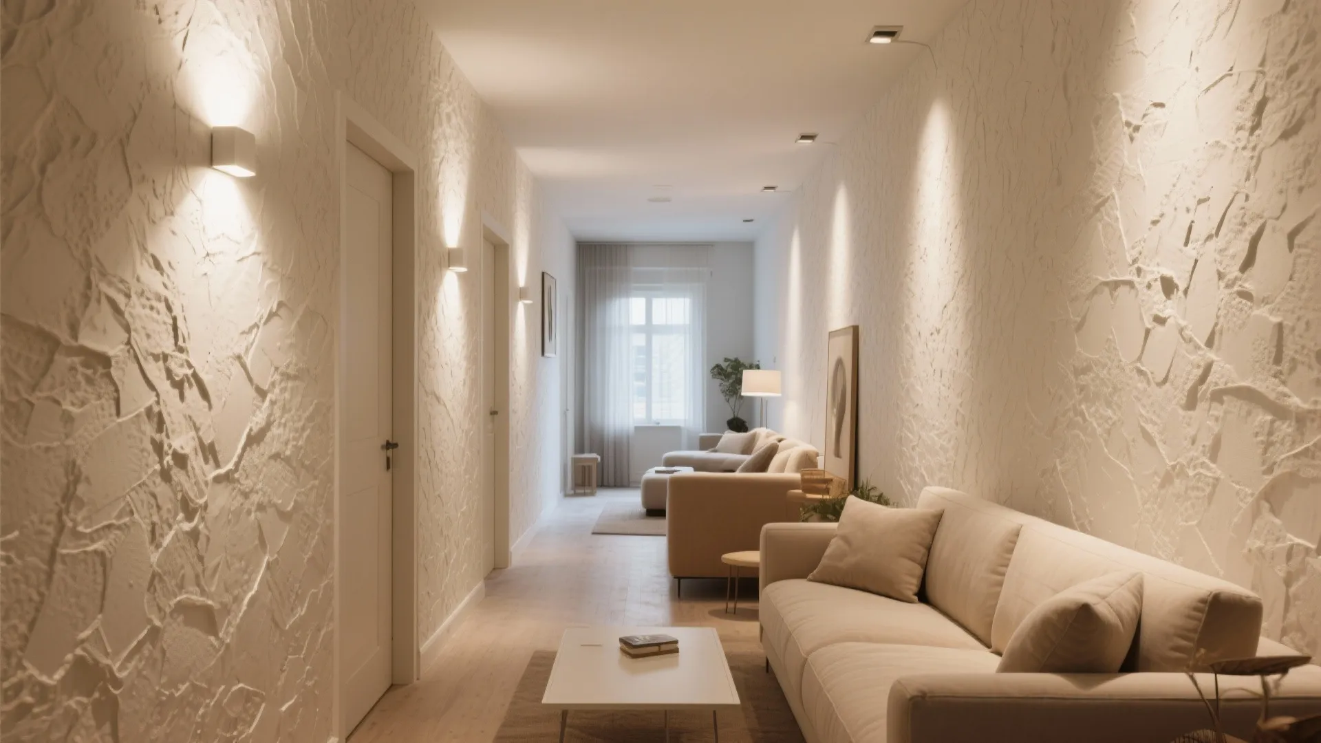 4. Wall Washers for Subtle Drama