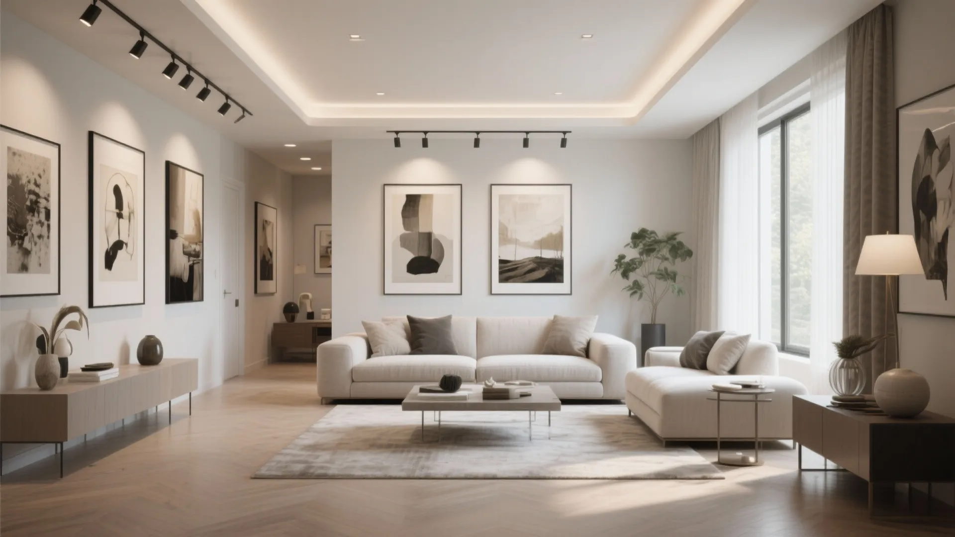 10. Integrated Ceiling and Wall Washers