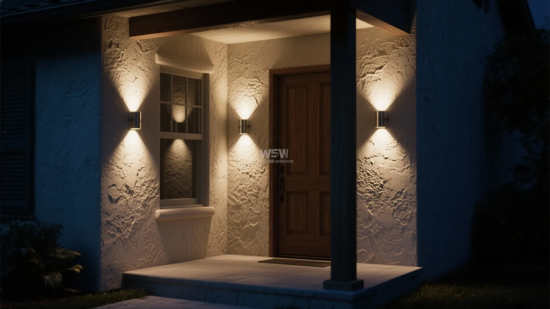 4. Dimmable Wall Washers to Highlight Texture