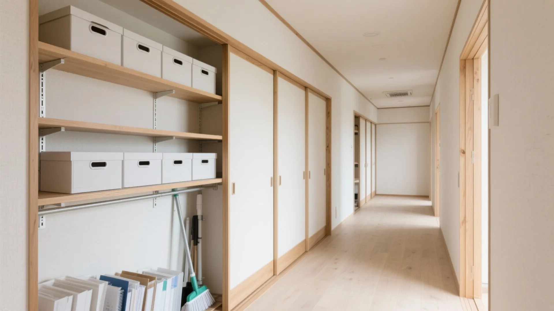 Tips 3: 収納は“面”で作る（収纳技巧×扉の質）