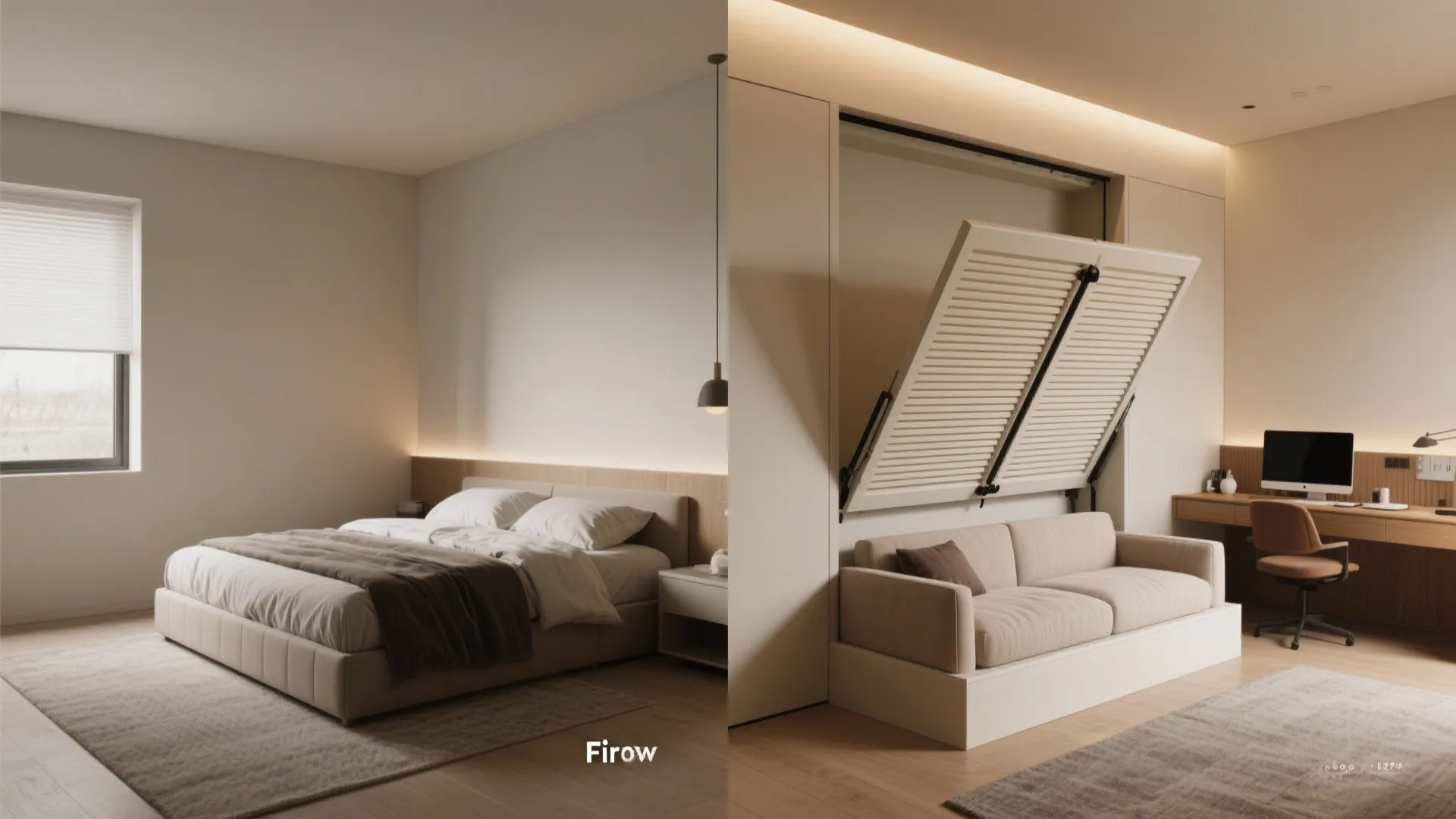 Convertible Furniture and Zoning Without Walls