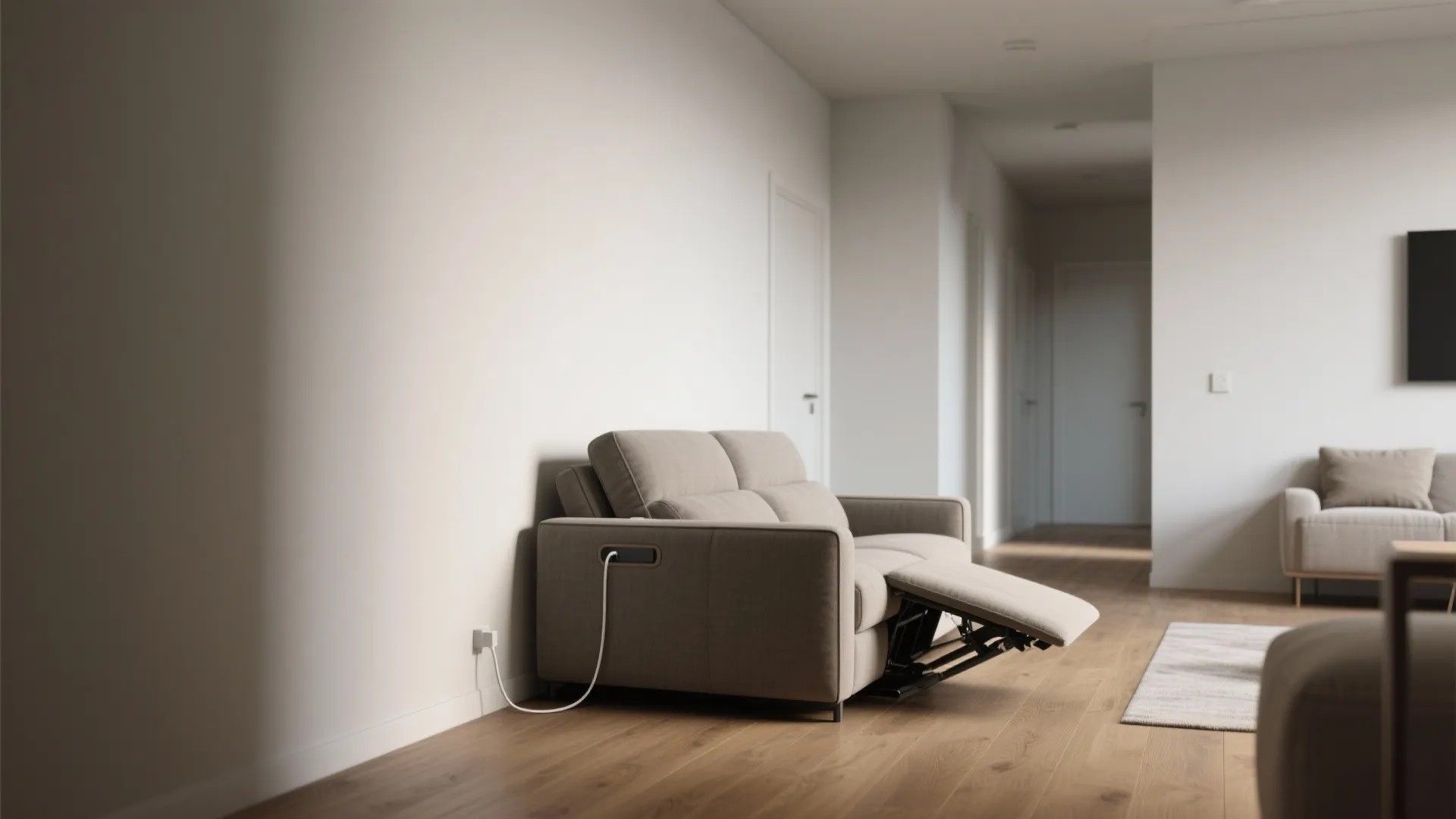 Wall-hugger recliners for tight layouts