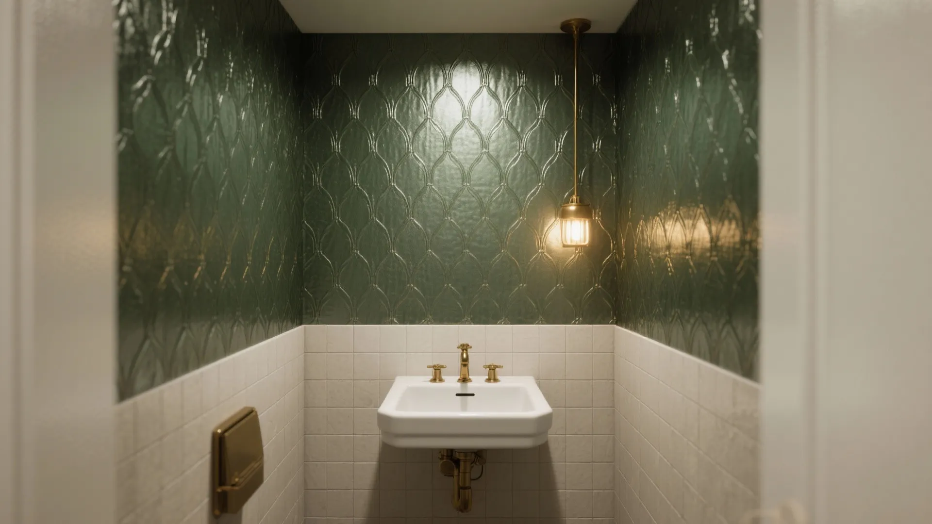 1. Make a Statement with Wallpaper or Accent Paint