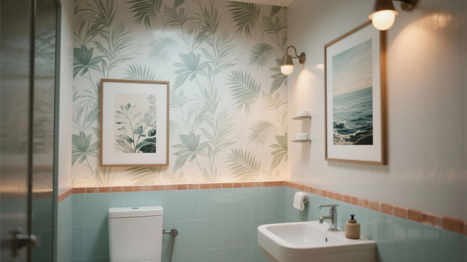 2. Art and removable wallpaper