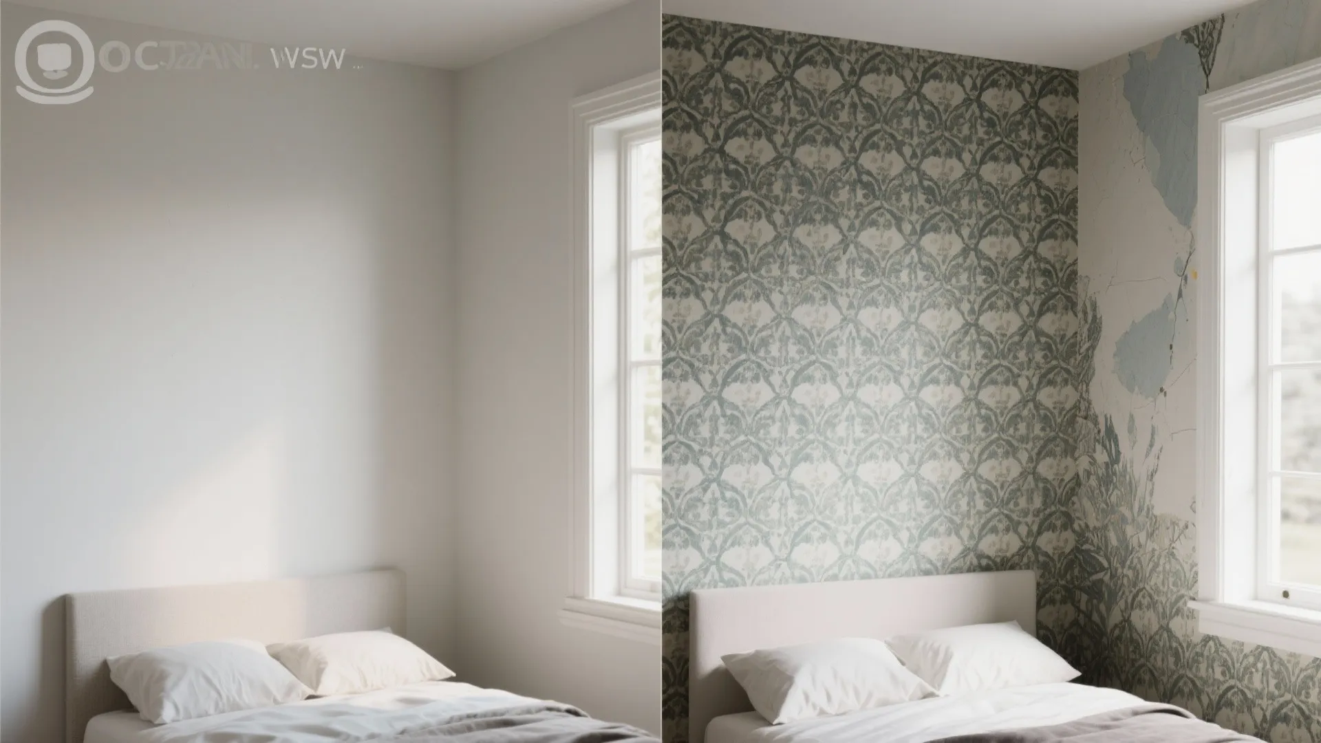 5. Statement Wallpaper or Painted Mural