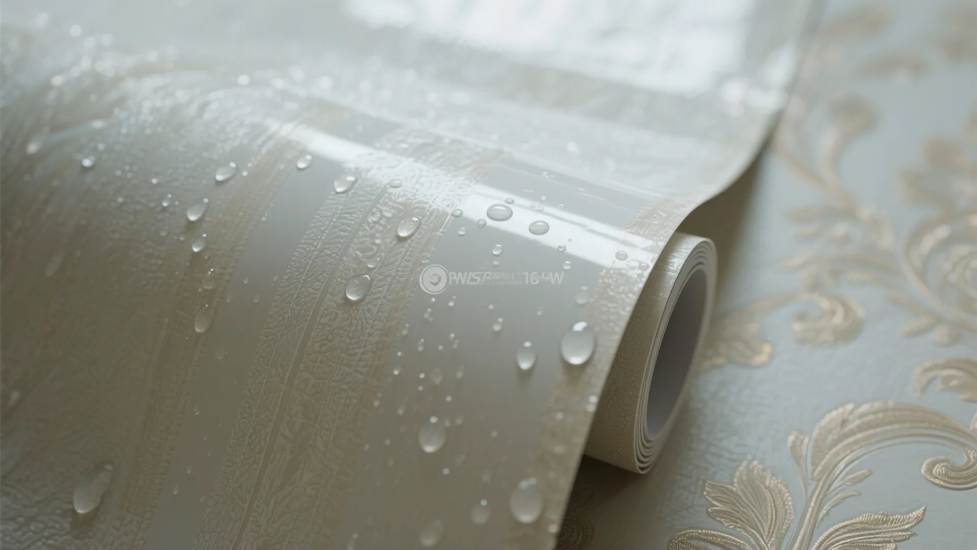 4. Try moisture-resistant wallpapers and epoxy seals for style