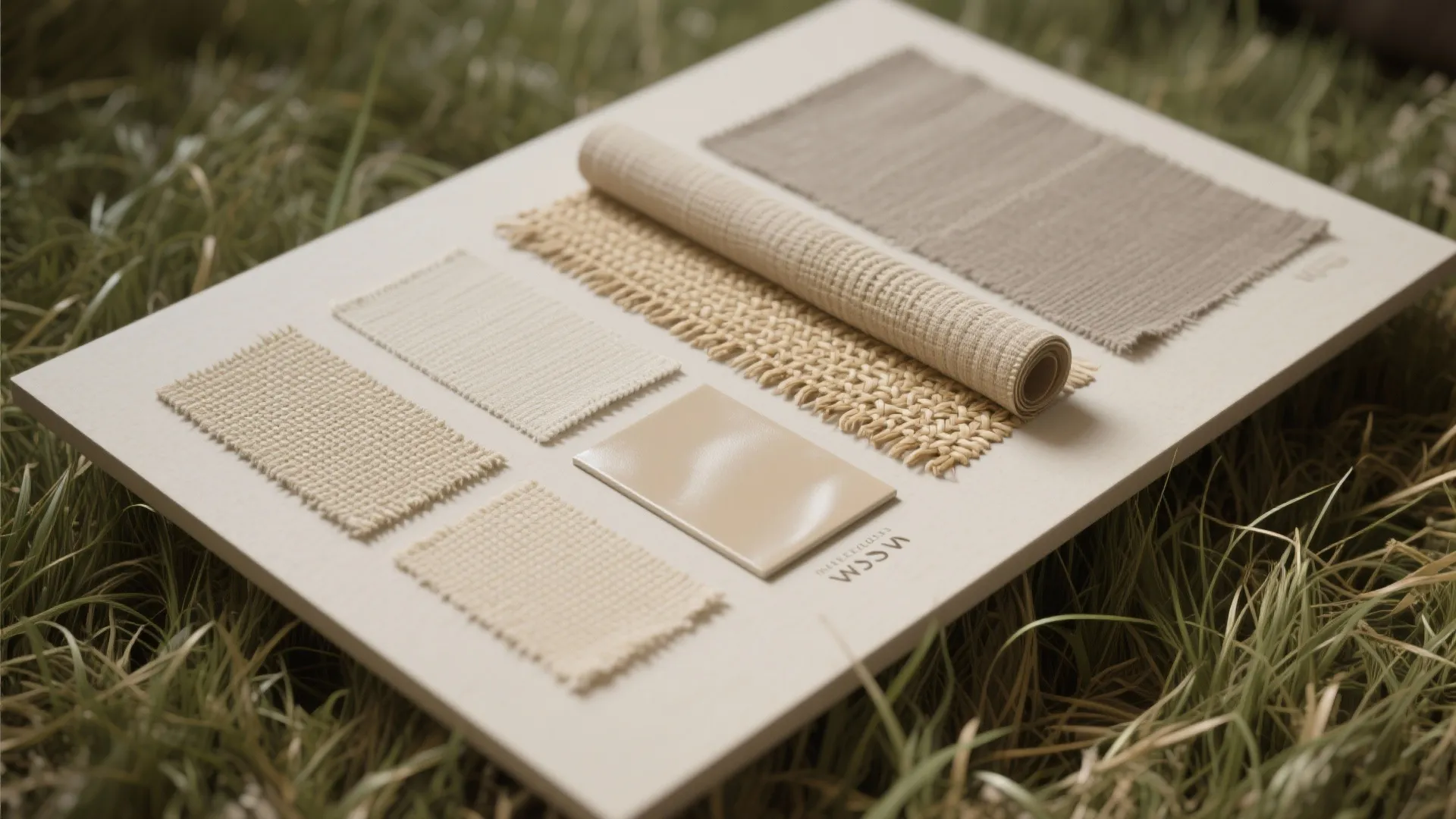 Idea 4: Grasscloth and textured wallpapers