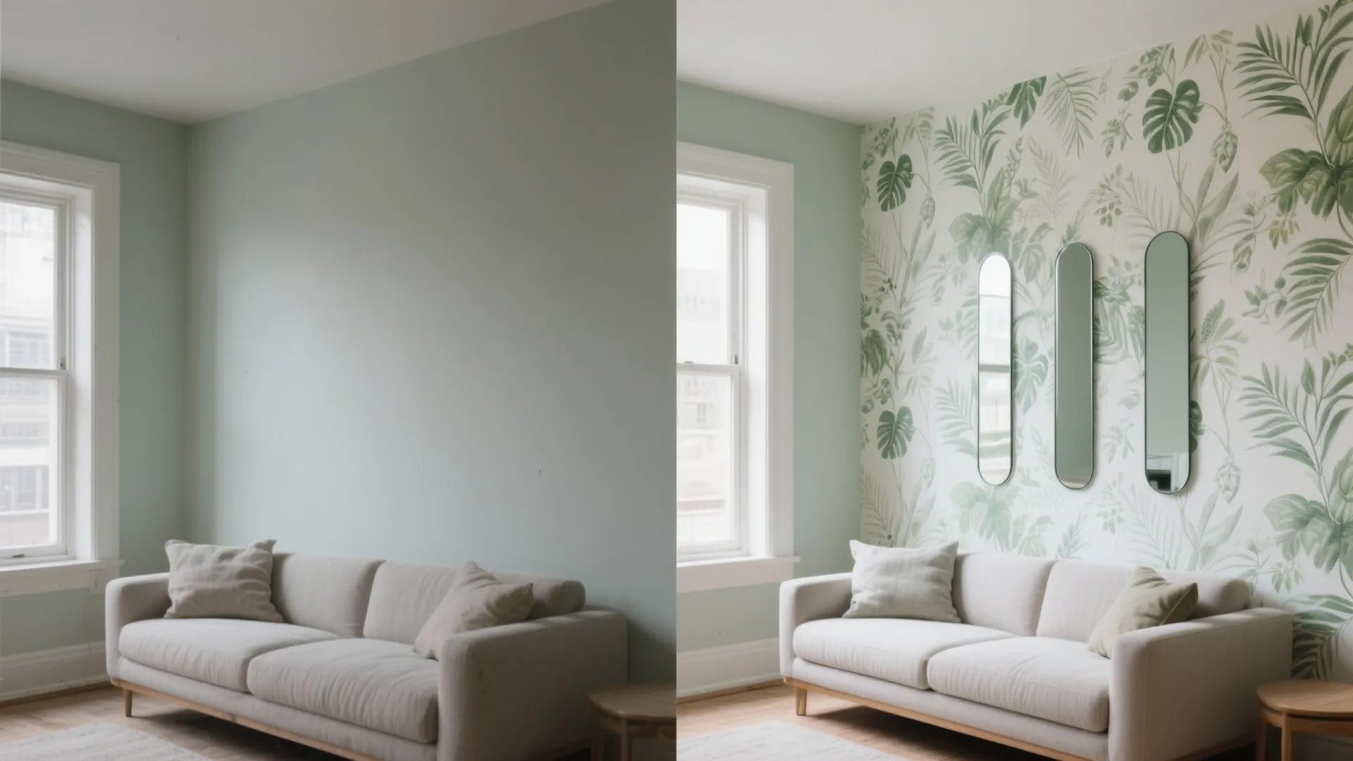 Removable Wallpapers & Reflective Tricks: Light and Pattern