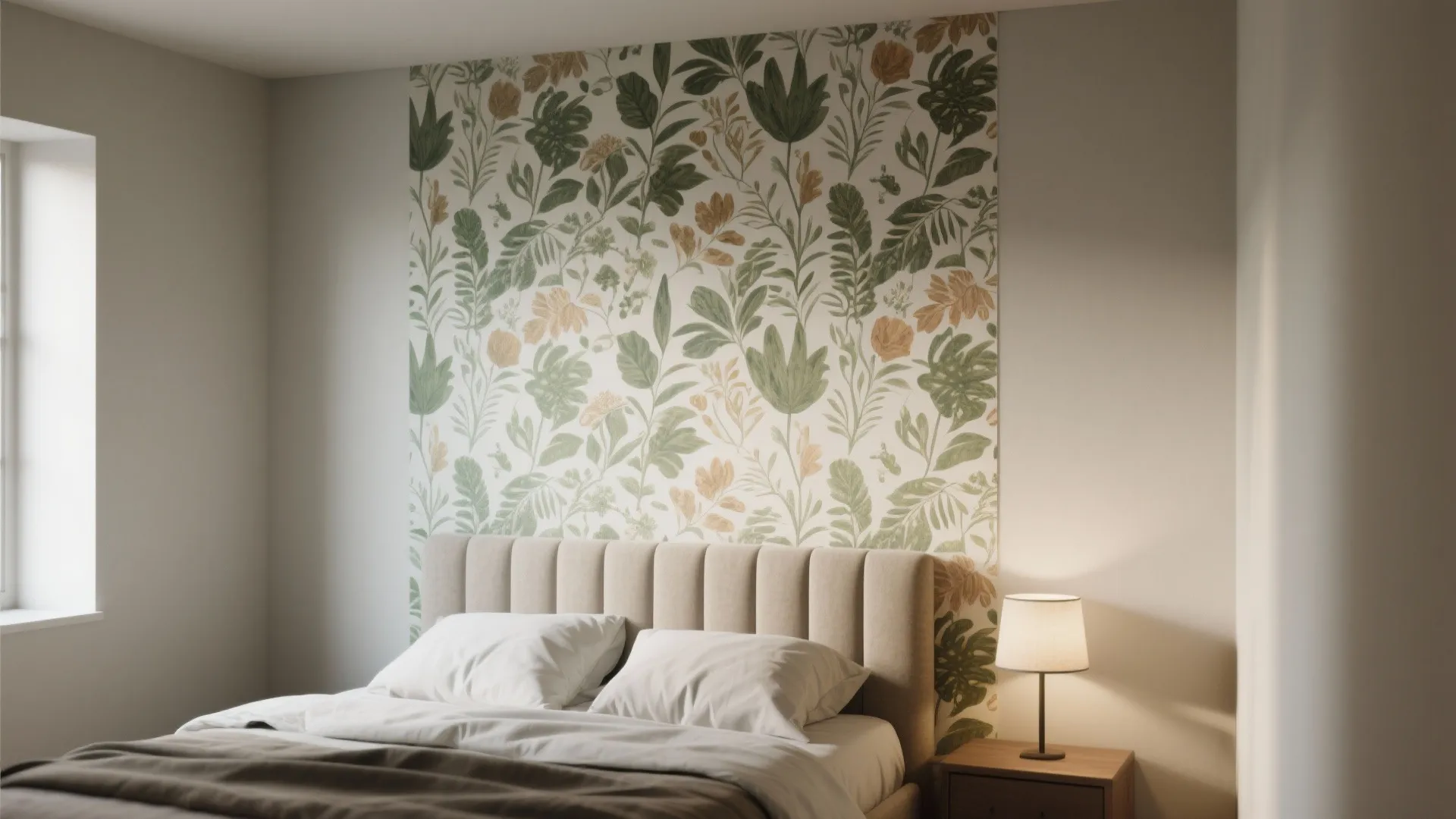 3. Mismatched Wallpaper Strip