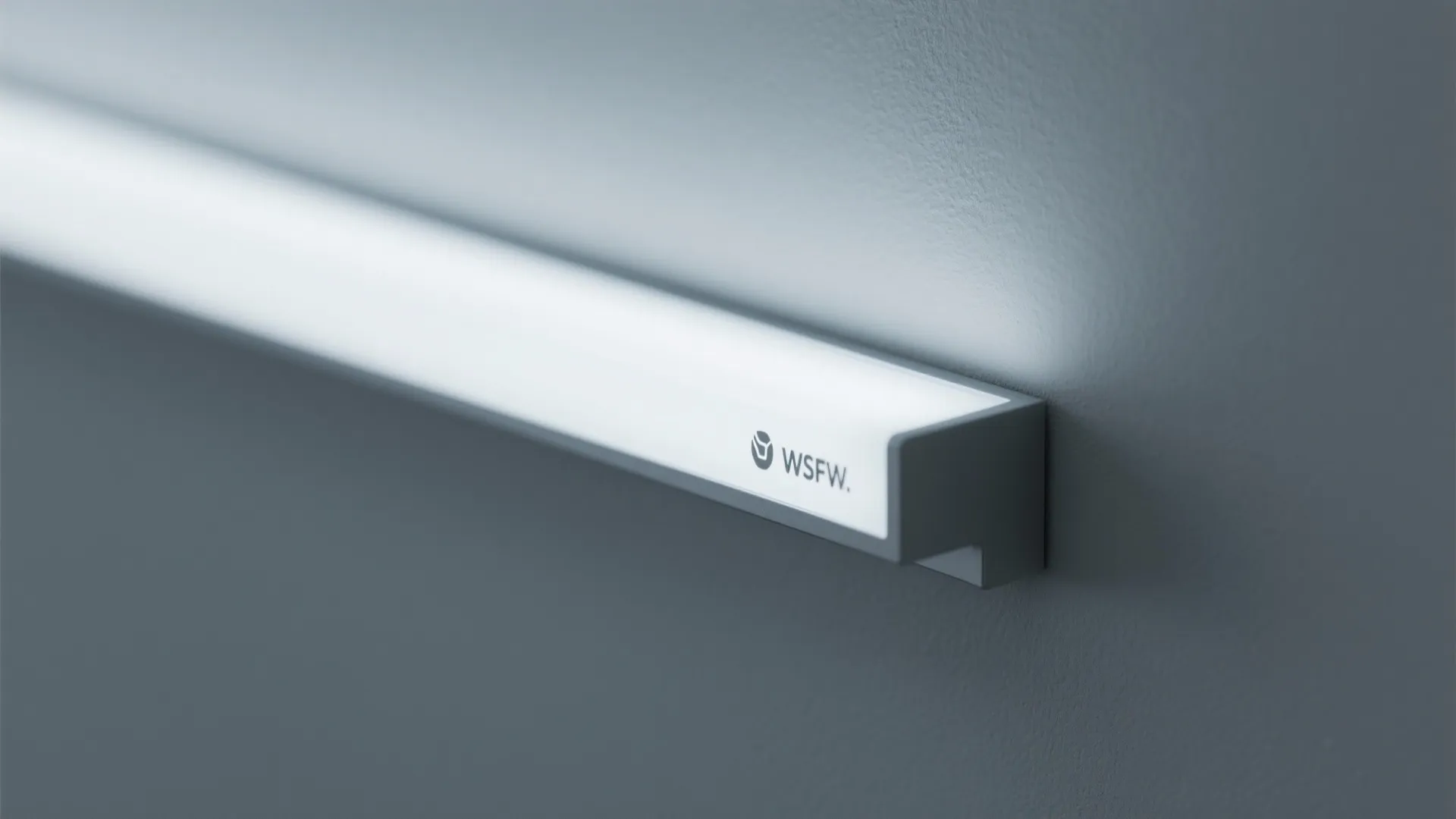 Wall-wash LED panels as statement art