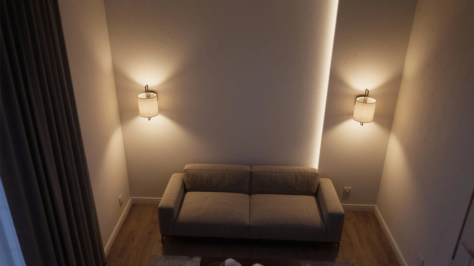 Wall-Wash Lighting and Slim Sconces