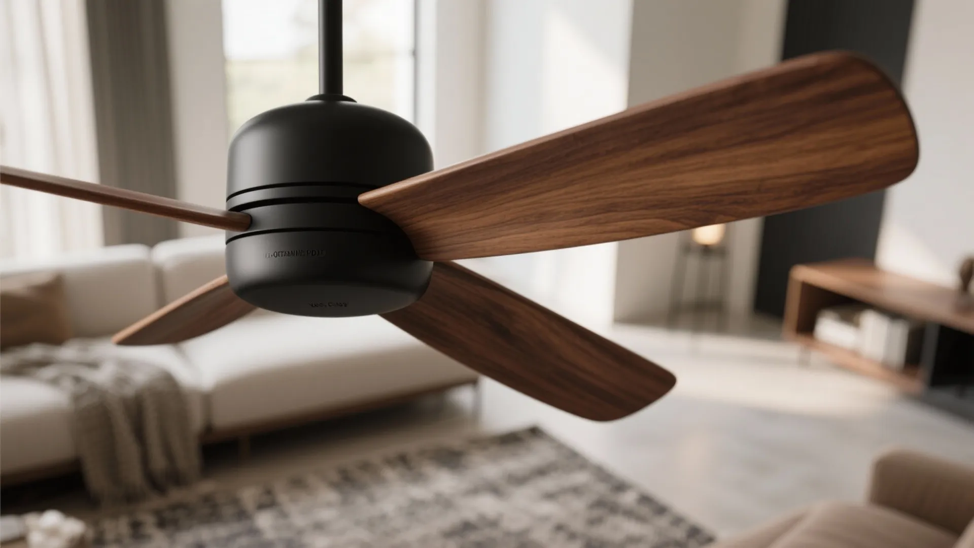 Statement Wood Blade Fans for Warmth